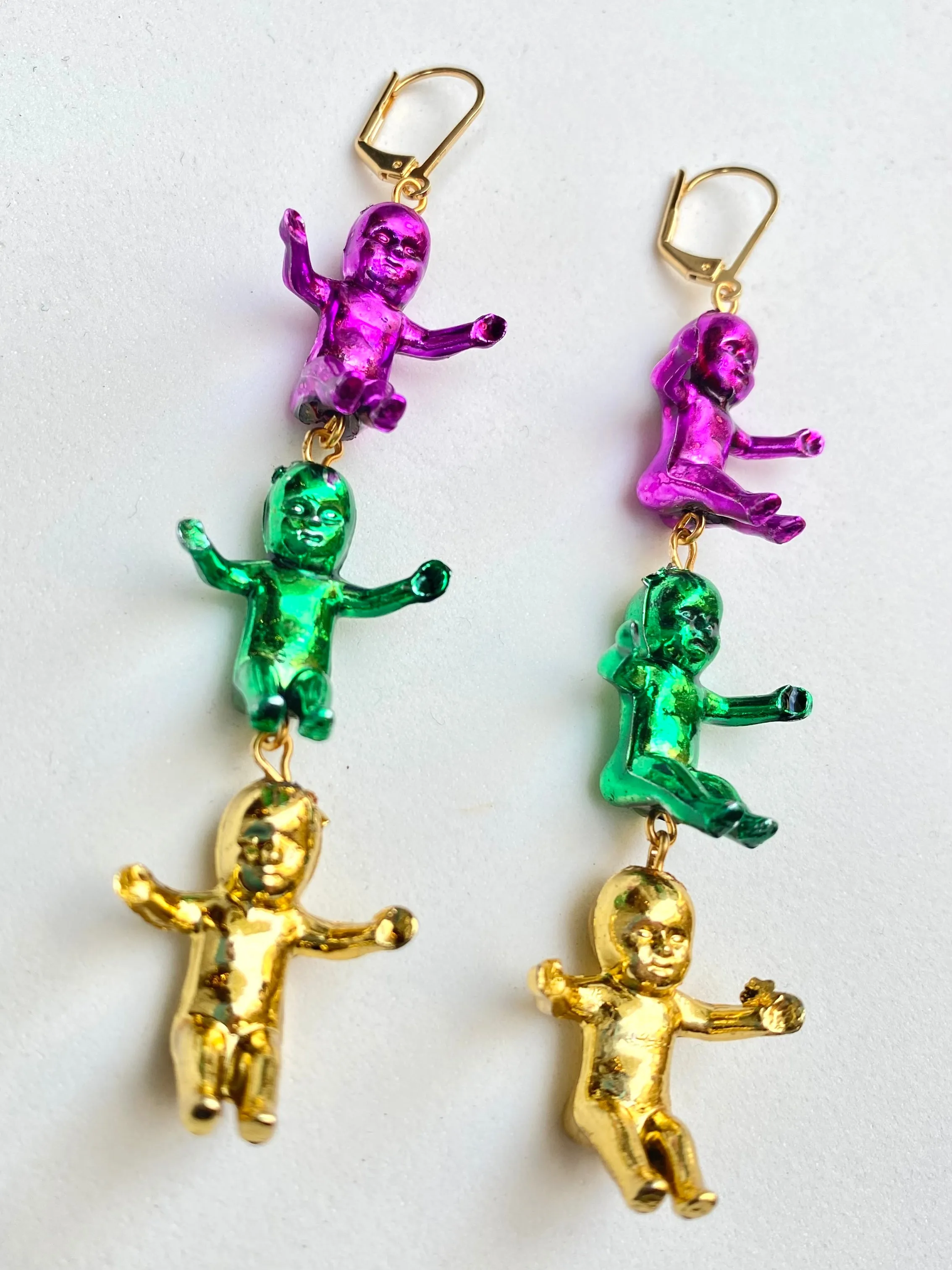 Triple Baby Earrings