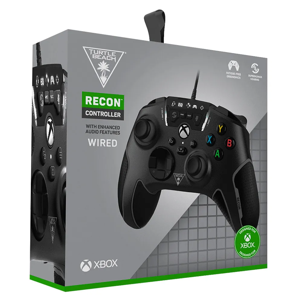 Turtle Beach Recon Controller Wired Xbox Series XS, Xbox One & PC Black