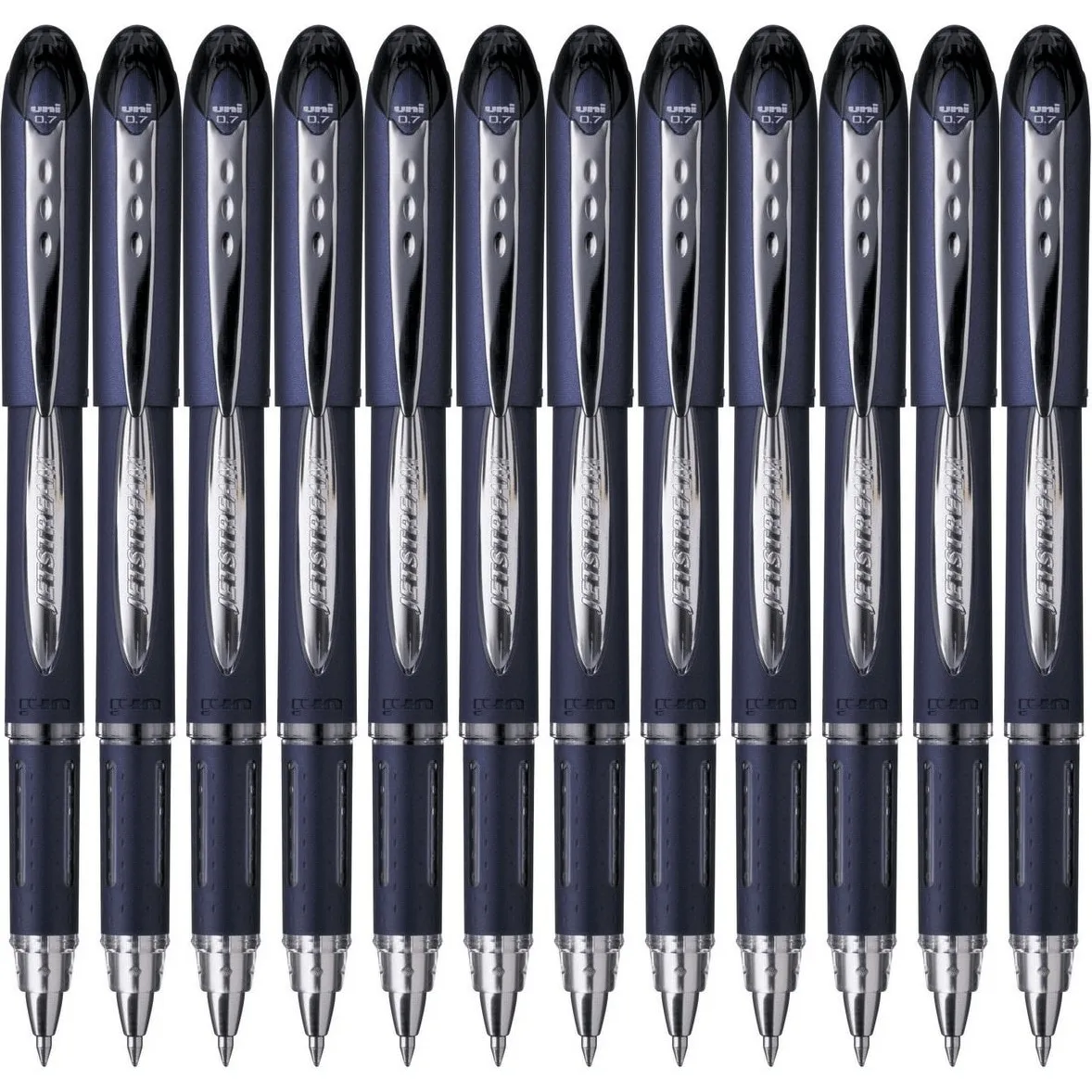 Uni-Ball SX217 Jetstream Rollerball Pen Fine 0.7mm Black Box 12