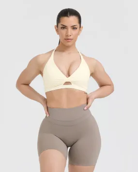 Unified Twist Sports Bra | Off White