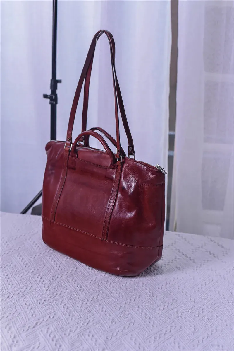 Vintage Handmade Genuine Leather Women's Luxury Shoulder Bag