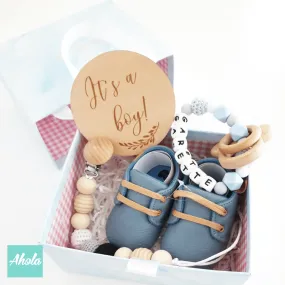 【Warmest】Personalised Baby Gift Box Set 客製嬰兒禮品套裝