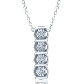 White Gold Diamond Eternal Pendant