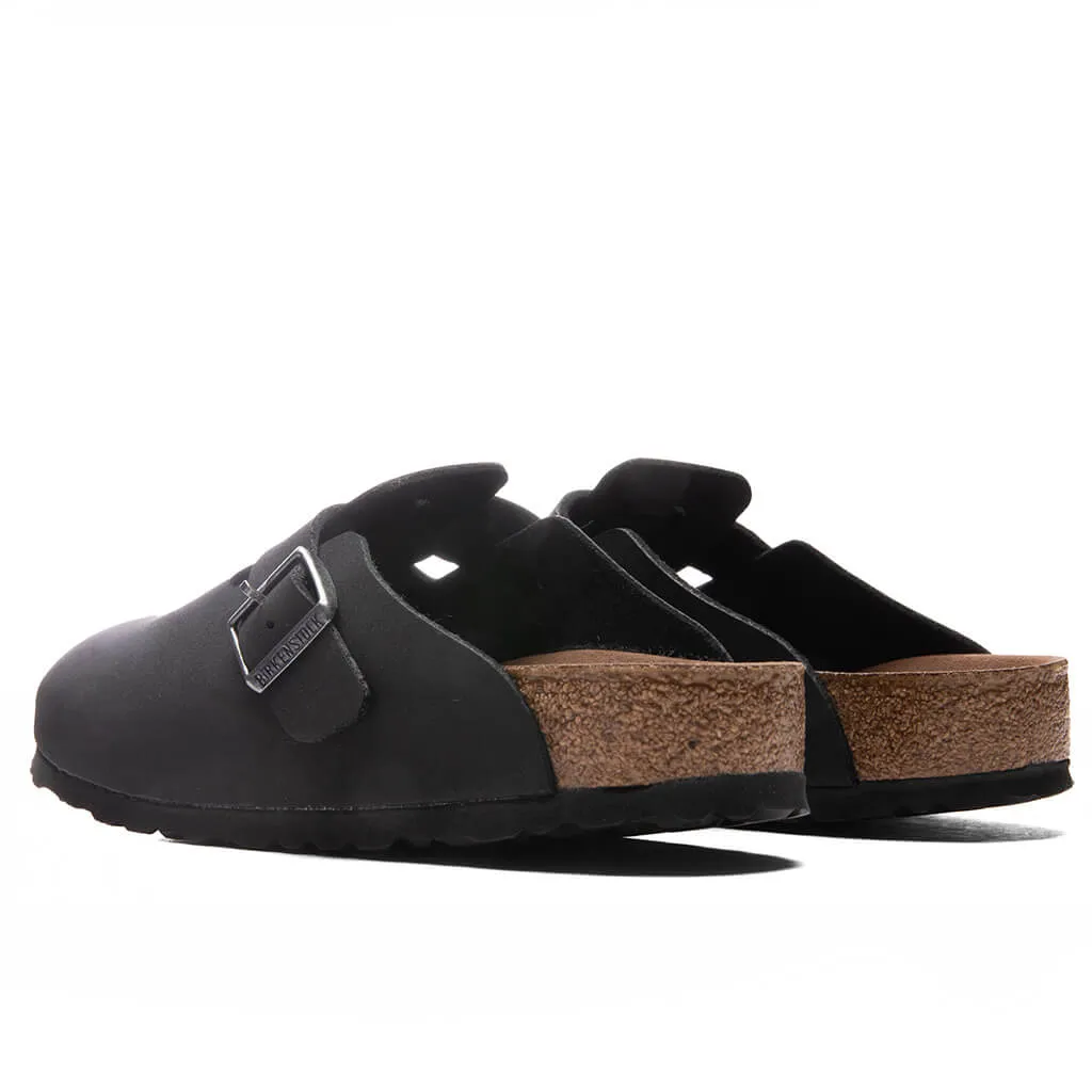 Wide Boston Vegan Birkibuc - Black